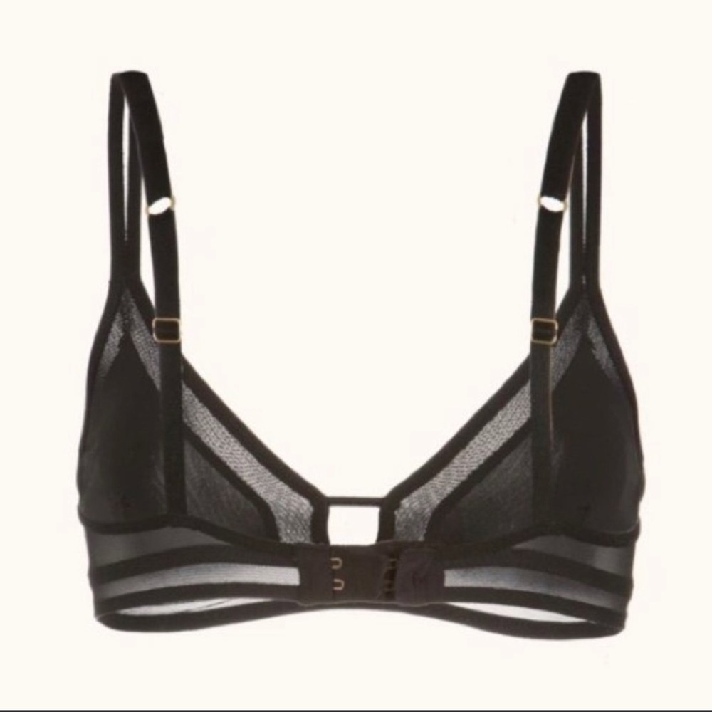 LIVELY The Mesh Trim Bralette - Picture 7 of 11